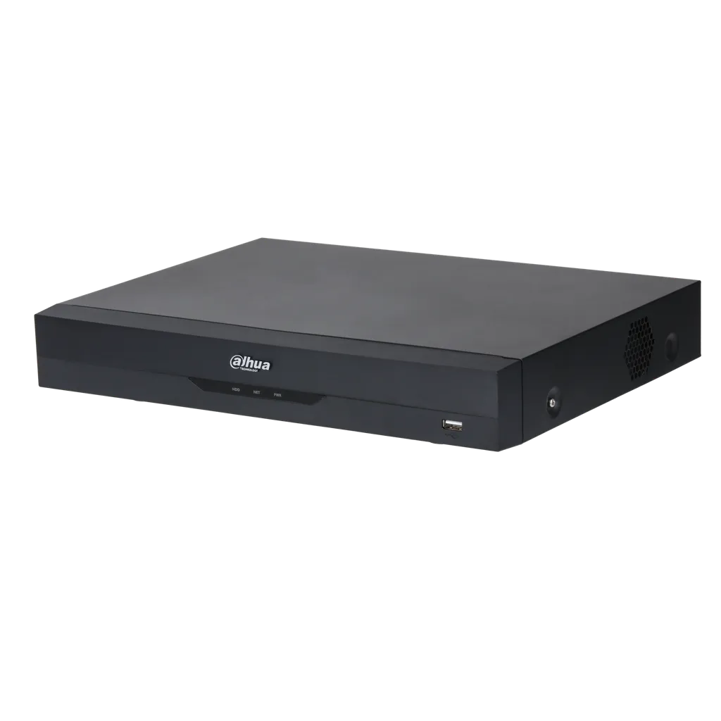 DH-XVR5116HE-I3/T. XVR Dahua de 16 Canales Analogos, o Hasta 24 IP , 1 Disco Duro, 1 U, Tecnologia WizSense, Posee Deteccion de Rostro, Reconocimiento Facial, AcuPick, SMD Plus.