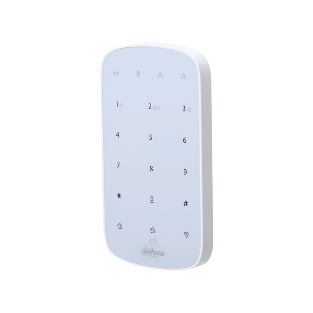 DHI-ARK30T-W2. Teclado inalambrico central de alarma Dahua - Gestion y Equipos (G&E)