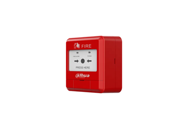 DHI-HY-1200-CTXF. Pulsador manual Direccionable 2 hilos para central de incendio Dahua Wisualarm - Gestion y Equipos (G&E)