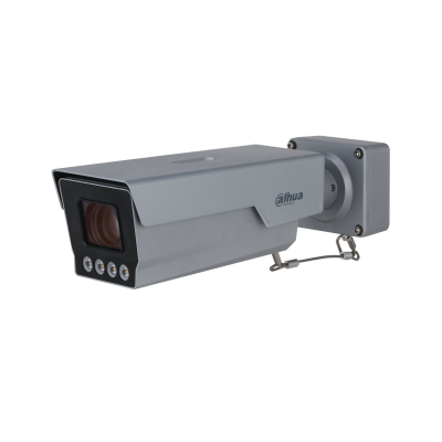 DHI-ITC431-RW1F-IRL8-C2. Camara LPR IP Dahua 4MP Lente Mot 10 a 50mm Distancia 30m 2 pistas hasta 18