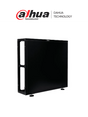 DHI-LS460UC-E/U-D1000. Base pedestal para video wall dahua - Gestion y Equipos (G&E)