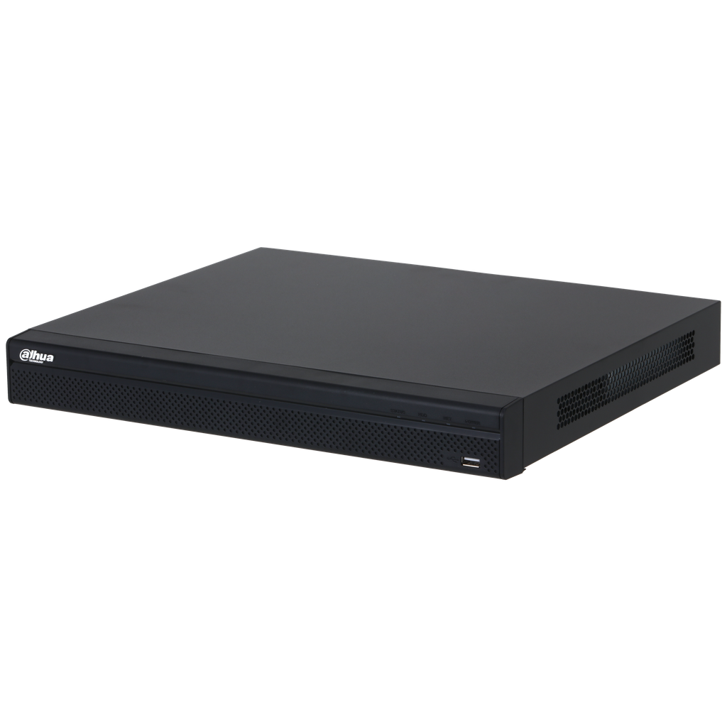 DHI-NVR4216-16P-4KS3. NVR DAHUA 16CH. 16 PUERTOS POE. 2HDD 20TB C/U. SMD PLUS. AUDIO. ALARM