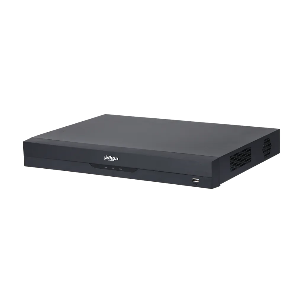DHI-NVR4232-EI. 32CH 1U 2HDDs WizSense Network Video Recorder