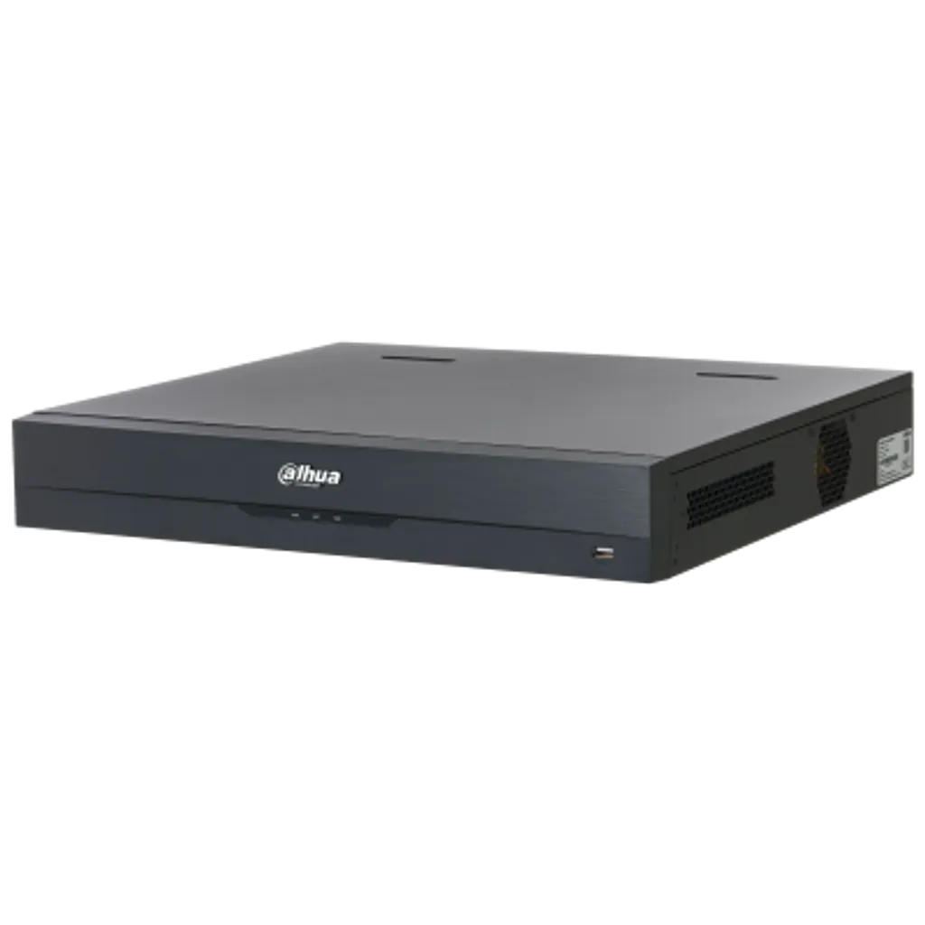 DHI-NVR5464-EI2. NVR Dahua, 64 canales, 4 discos duros, 2U, Tecnologia WizSense, posee Deteccion de Rostro, Reconocimiento Facial, AcuPick, ANPR, SMD Plus. Metadata.