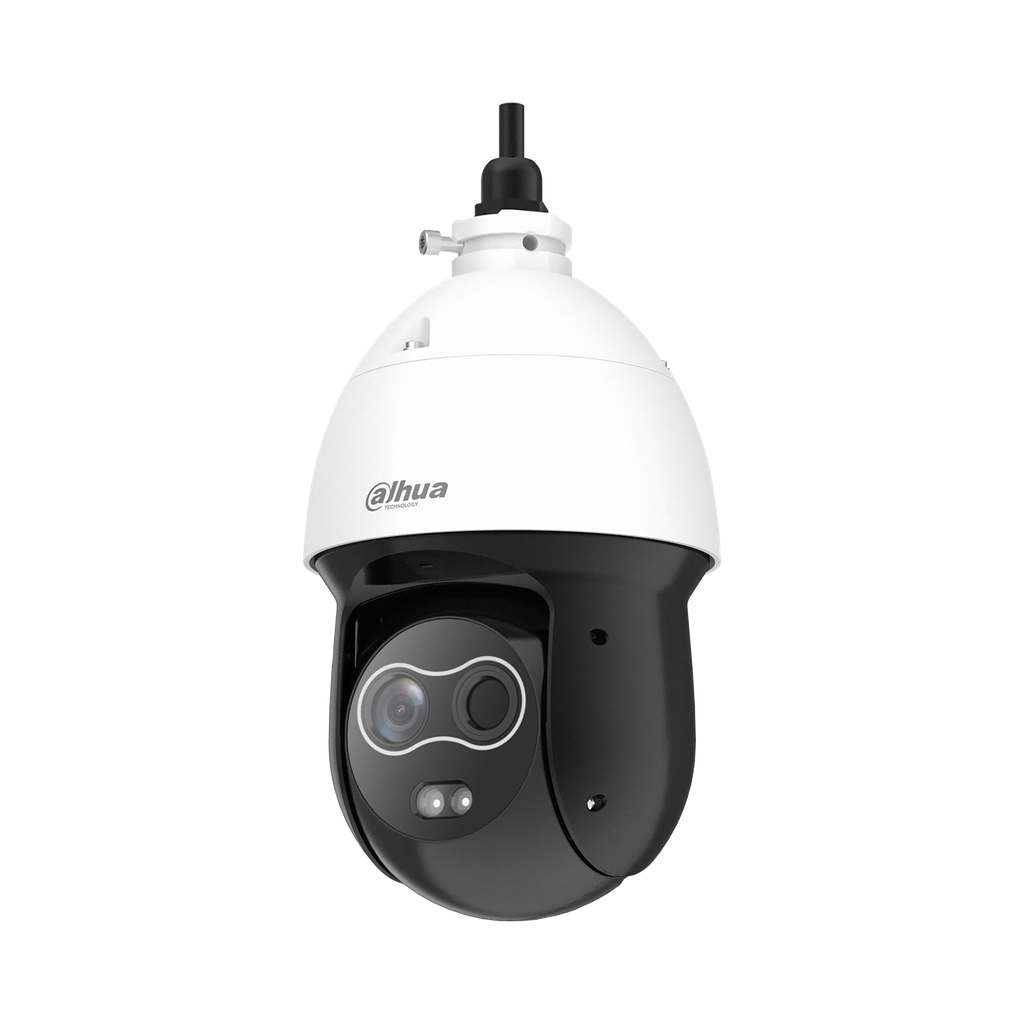 DHI-TPC-SD2241-TB3F4-DW-S2. Camara IP PTZ Dahua Termica Hibrida, lente termico 3.5mm lente optico 4M