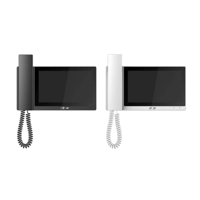 DHI-VTH5421E-H. MONITOR VIDEO PORTERO DAHUA CON AURICULAR. COLOR NEGRO - Gestion y Equipos (G&E)