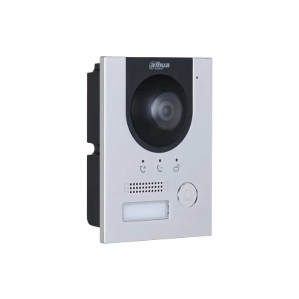 DHI-VTO2202F-P-S3. Video Portero IP Dahua con Camara de 2MP, Compatible con AP, Soporta Micro SD hasta 256 GB,  Proteccion IP65 e IK07