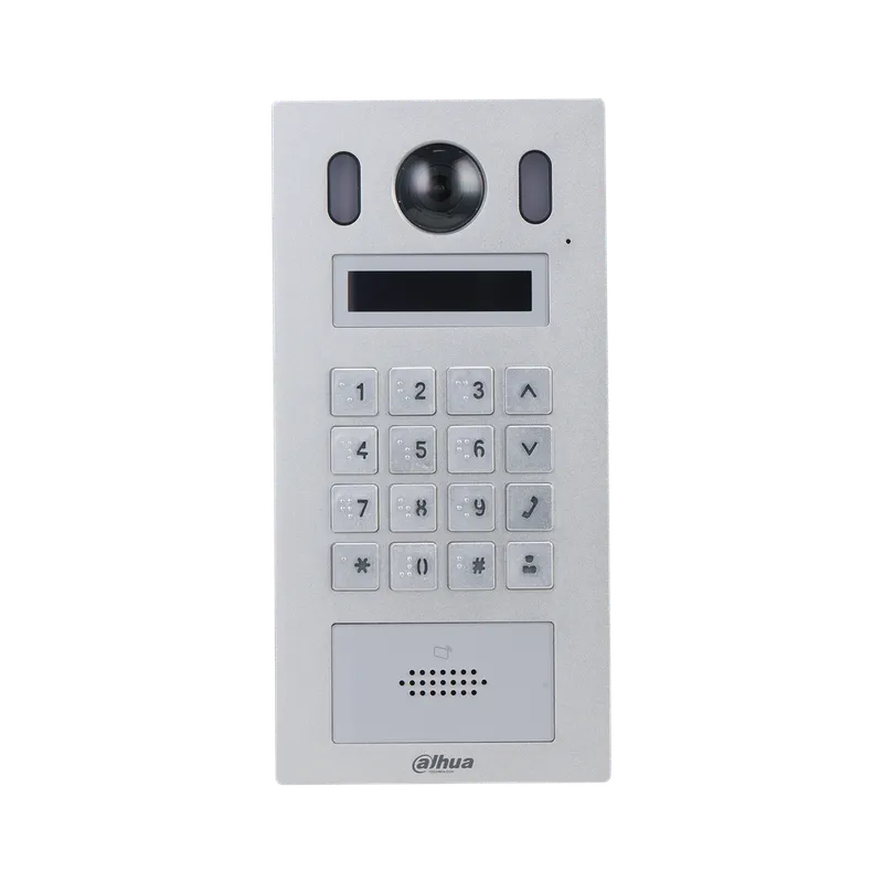 DHI-VTO6221E-P. Video Portero Dahua Para dptos. Camara 2MP Tecl. numerico Lector Tarjeta IP55