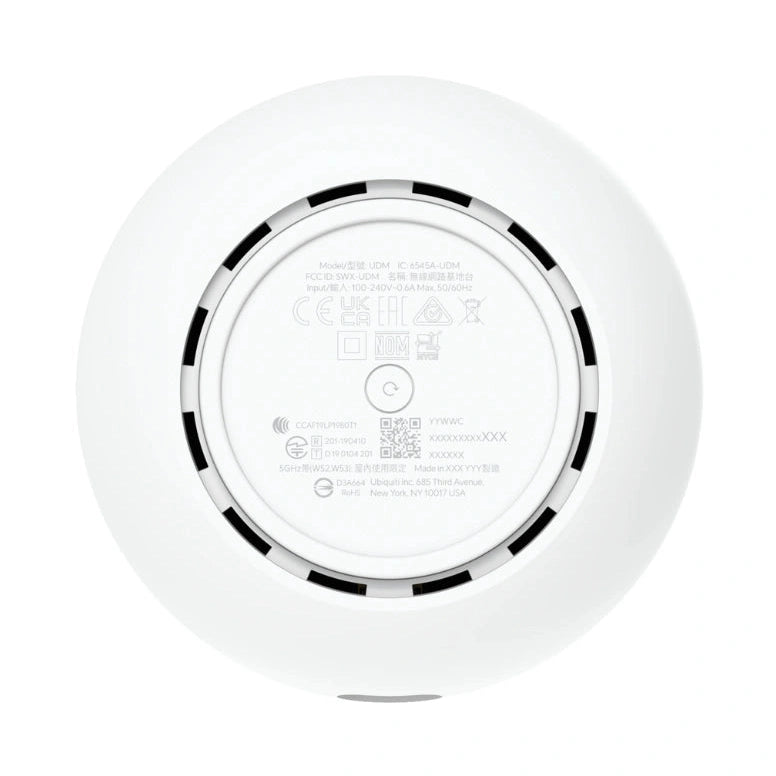 Unifi Firewall - Controller UDM 5Ports: (4)GbE (1)WAN GbE