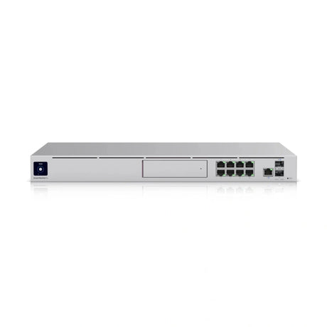 UniFi Firewall Multi-WAN (2) SFP+ 10GbE (9)GbE UniFi Full Stack (Suporte-1-Storage 3.5HDD) Req: Cable Server 3200