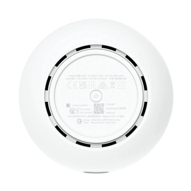 UniFi Firewall Multi-WAN WiFi 6(3)GbE (2)PoE GbE UniFi Full Stack Inc-Storage NVMe 128GB