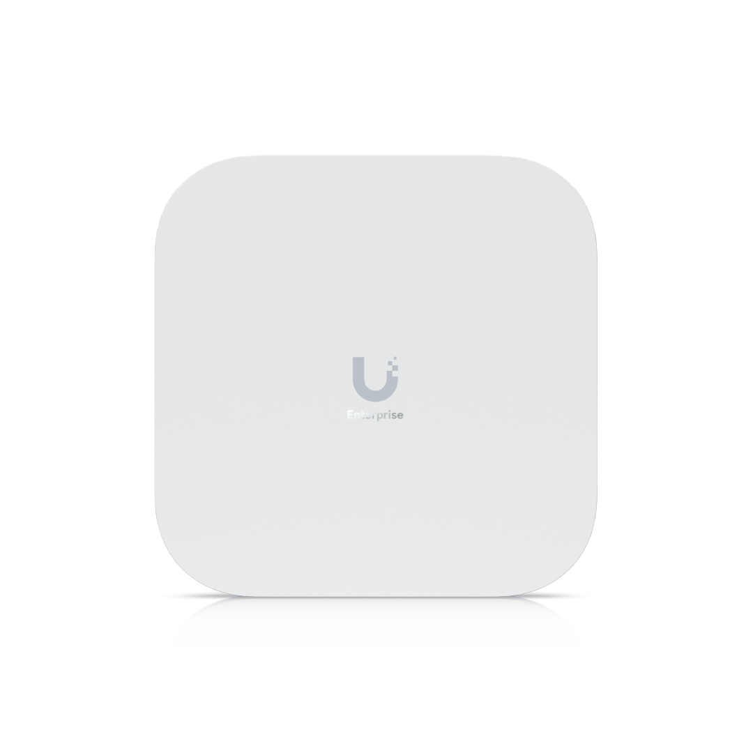 UniFi AP WiFi 7 Interior - 2,4GHz (2x2 688Mbps 5dbi) 5GHz (4x4 8.6Gbps 6dbi) 6GHz(4x4 6Gbps 5.8dbi) (1) 10GbE (1) 1GbE Req: U-PoE++