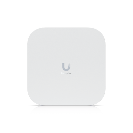 UniFi AP WiFi 7 Interior - 2,4GHz (2x2 688Mbps 5dbi) 5GHz (4x4 8.6Gbps 6dbi) 6GHz(4x4 6Gbps 5.8dbi) (1) 10GbE (1) 1GbE Req: U-PoE++
