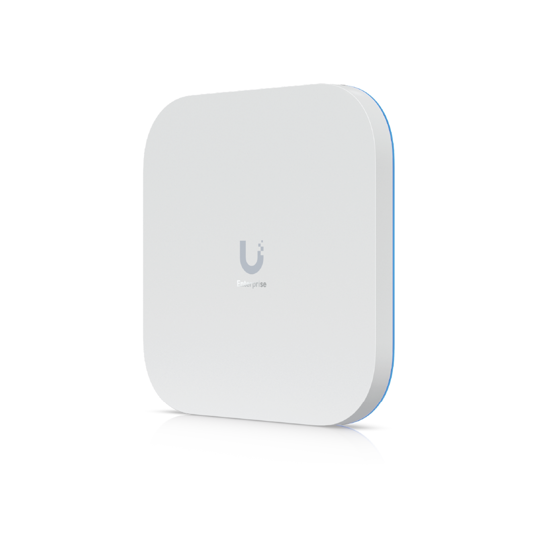 UniFi AP WiFi 7 Interior - 2,4GHz (2x2 688Mbps 5dbi) 5GHz (4x4 8.6Gbps 6dbi) 6GHz(4x4 6Gbps 5.8dbi) (1) 10GbE (1) 1GbE Req: U-PoE++