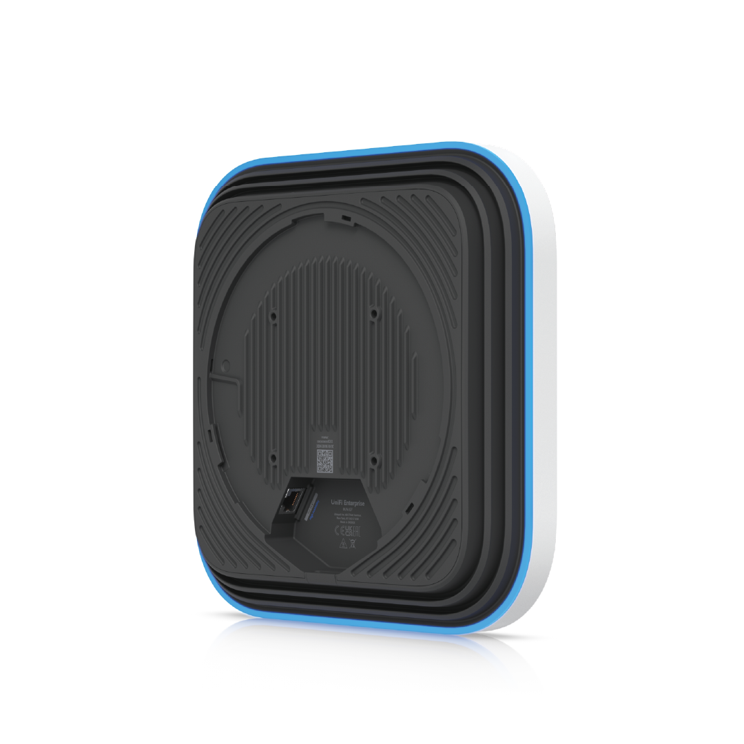 UniFi AP WiFi 7 Interior - 2,4GHz (2x2 688Mbps 5dbi) 5GHz (4x4 8.6Gbps 6dbi) 6GHz(4x4 6Gbps 5.8dbi) (1) 10GbE (1) 1GbE Req: U-PoE++