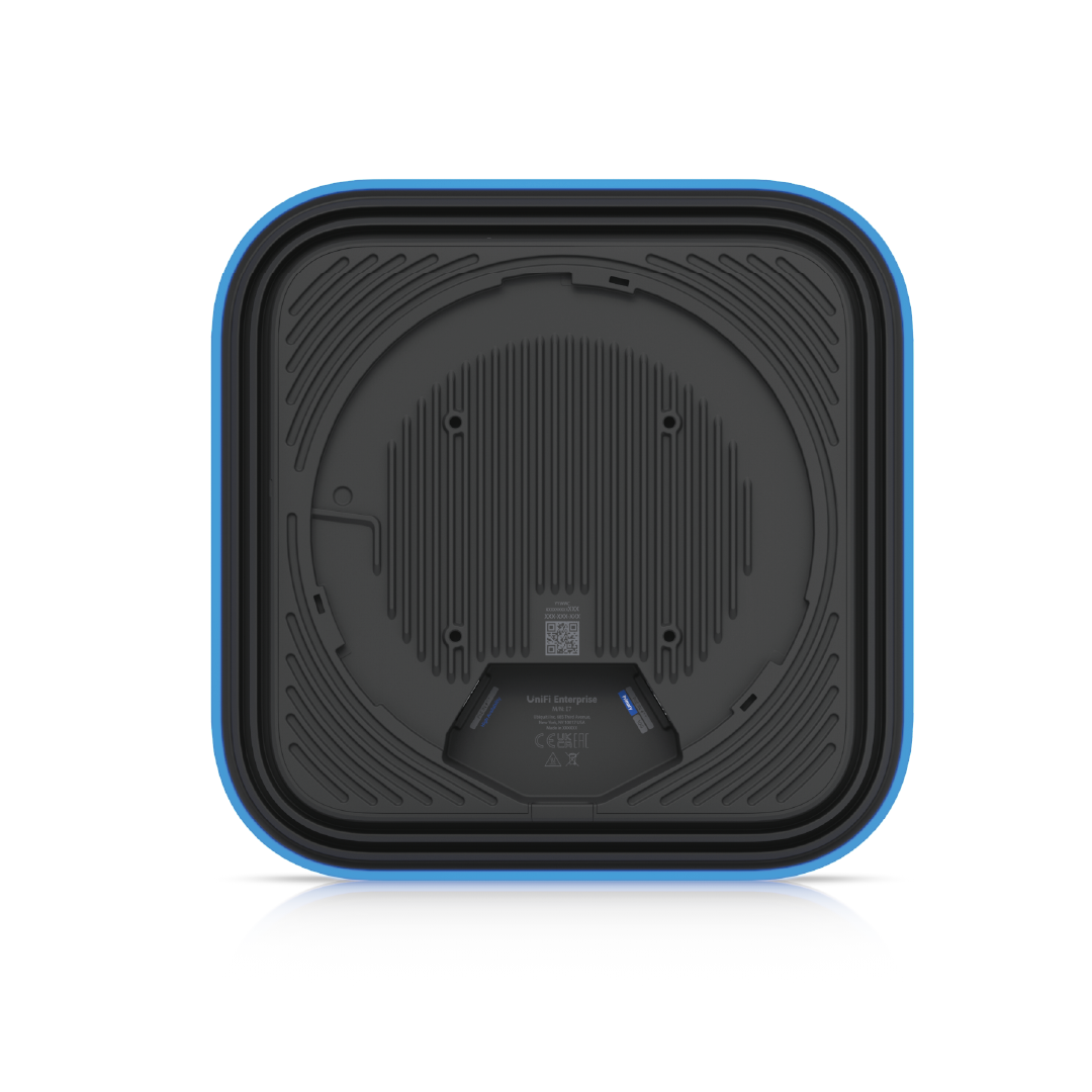 UniFi AP WiFi 7 Interior - 2,4GHz (2x2 688Mbps 5dbi) 5GHz (4x4 8.6Gbps 6dbi) 6GHz(4x4 6Gbps 5.8dbi) (1) 10GbE (1) 1GbE Req: U-PoE++