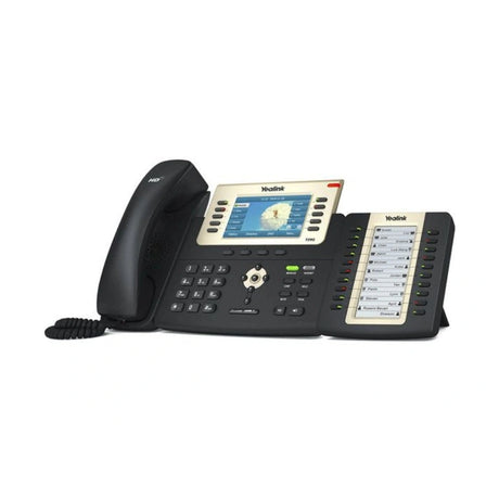 Yealink Módulo de expansión para teléfonos IP Yealink con teclas programables y pantalla LCD.