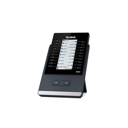 Yealink Consola de expansión IP con pantalla gráfica y teclas DSS para usuarios avanzados.