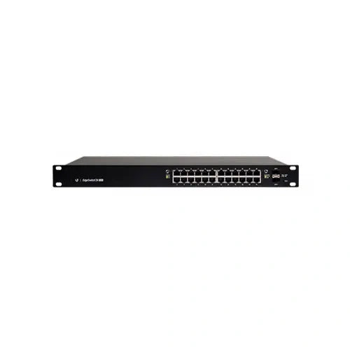 UISP EDGESWITCH 200W-tot 24-1000-PoE24/48af/52at 2-SFP Switch Admin-L3 DHCP Req: Cable Server 3200 - Gestion y Equipos (G&E)