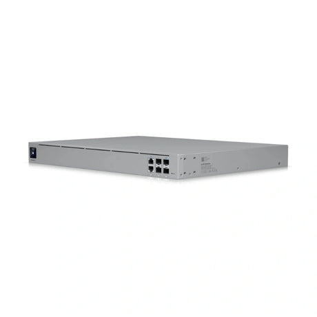 UniFi Firewall Multi-WAN (2) SFP28 (2) SFP+ 10GbE (2)2.5 GbE con UniFi Network App Req: (2)Cable Server 3200
