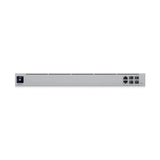 UniFi Firewall Multi-WAN (2) SFP28 (2) SFP+ 10GbE (2)2.5 GbE con UniFi Network App Req: (2)Cable Server 3200