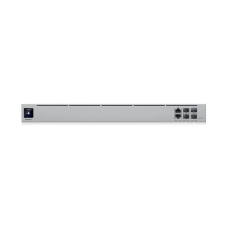 UniFi Firewall Multi-WAN (2) SFP28 (2) SFP+ 10GbE (2)2.5 GbE con UniFi Network App Req: (2)Cable Server 3200