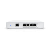 UniFi SWITCH 5Ports: (1)GbE PoE+ INPUT (4)10 GbE Req: Cable Trebol-C5 modelo 1163
