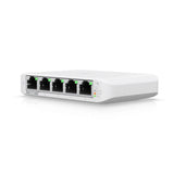 UniFi SWITCH 5Ports: (1)GbE PoE INPUT (4)GbE Req: Adapt americano