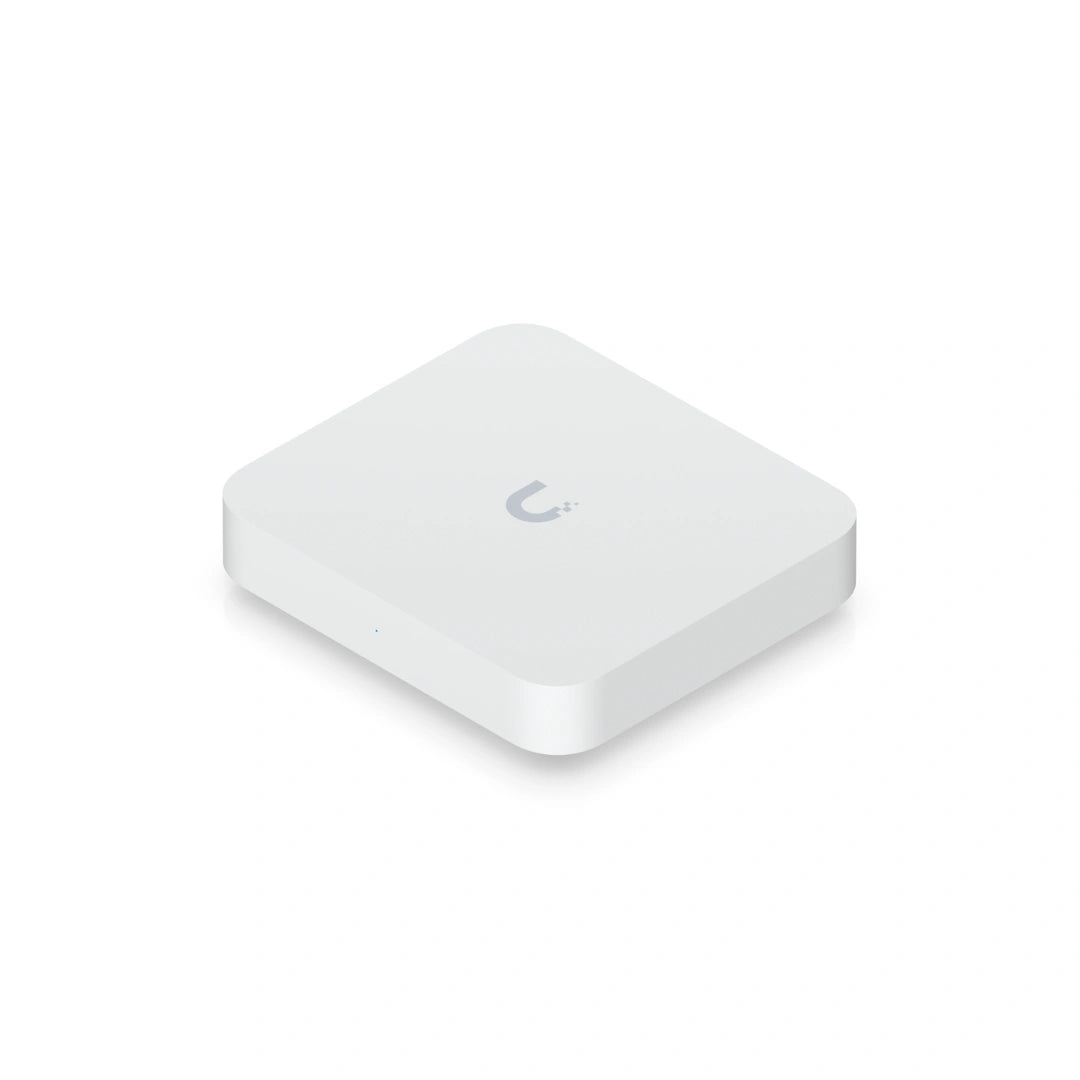 UniFi Advance Hosting –  4 WAN (2.5?GbE), 5 LAN (2.5?GbE), 2.3?Gbps IDS/IPS, USB-C 5V/3A, quad-core ARM 1.5?GHz, 2?GB RAM, VPN/SD-WAN - Gestion y Equipos (G&E)