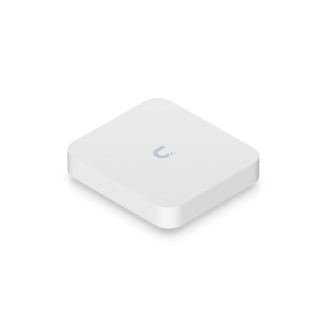 UniFi Advance Hosting –  4 WAN (2.5?GbE), 5 LAN (2.5?GbE), 2.3?Gbps IDS/IPS, USB-C 5V/3A, quad-core ARM 1.5?GHz, 2?GB RAM, VPN/SD-WAN - Gestion y Equipos (G&E)