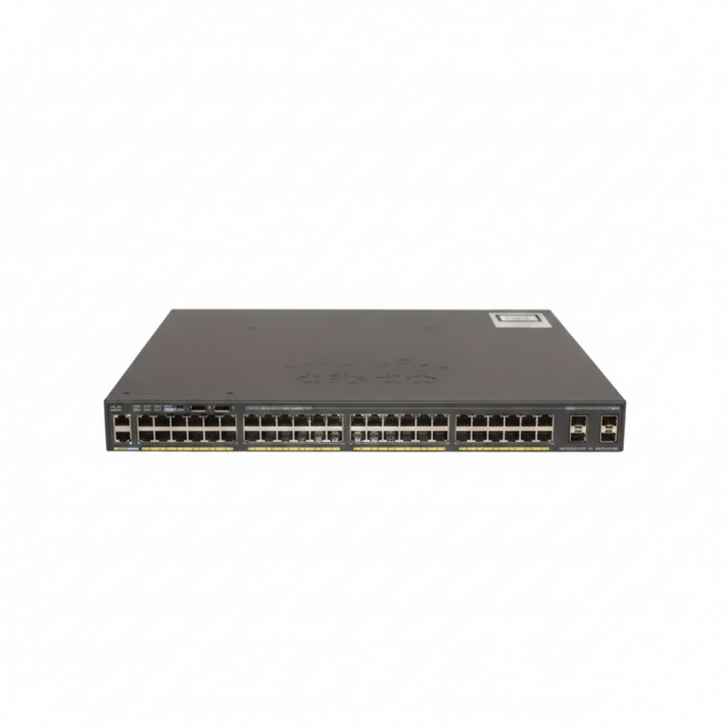 WS-C2960X-48LPS-L Switch Cisco Catalyst 2960-X Series Switch 48xGigE PoE 370W 4x1G SFP (Reacondicionado) - Gestion y Equipos (G&E)