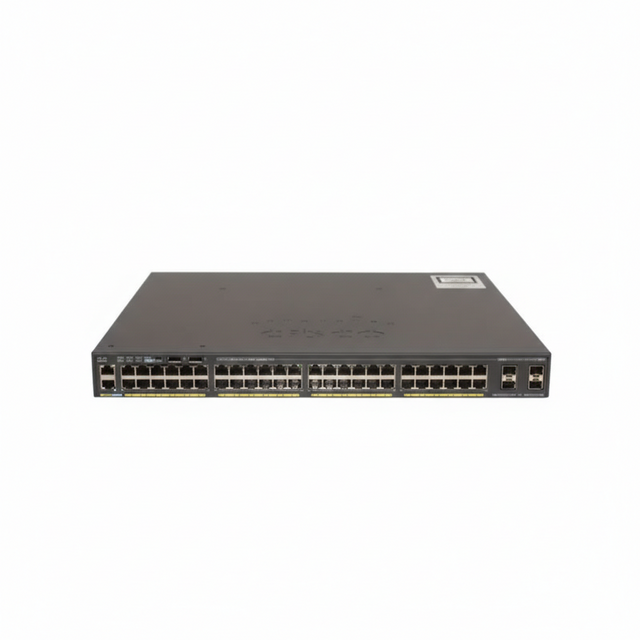 WS-C2960X-48LPS-L Switch Cisco Catalyst 2960-X Series Switch 48xGigE PoE 370W 4x1G SFP (Reacondicionado) - Gestion y Equipos (G&E)