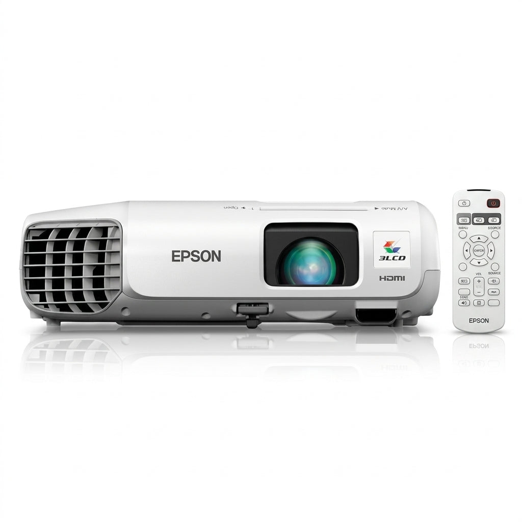 Proyector Epson PowerLite 965H 3.500 Lúmenes (1024 x 768) 4:3 (Reacondicionado) + control