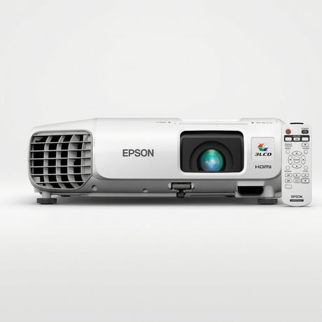 Proyector Epson PowerLite W04+ 3000 lumenes (1280 x 800) 15.000:1 (Reacondicionado) + control - Gestion y Equipos (G&E)
