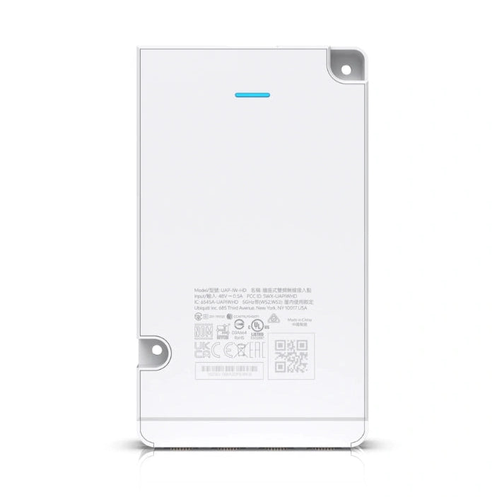UniFi AP WiFi 5 Interior - 2,4GHz (2x2 800Mbps 1.8dbi) 5GHz (4x4 1.7Gbps 4dbi) (3) GbE (1)GbE PoE Req: U-PoE+