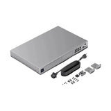 UniFi Firewall Multi-WAN (2) SFP+ 10GbE (9)GbE UniFi Full Stack (Suporte-1-Storage 3.5HDD) Req: Cable Server 3200