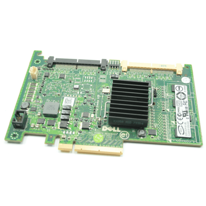 JT167  DELL PERC 6I SAS RAID CONTROLLER CARD T954J (Reacondicionado)