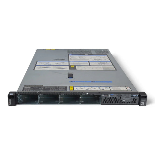 Lenovo Thinsystem SR530 Servidor 8SFF, 1 x Intel Xeon Silver 4210 CPU, 4 x 16GB DDR4-2933, 6 x 480GB SATA SSD - Gestion y Equipos (G&E)