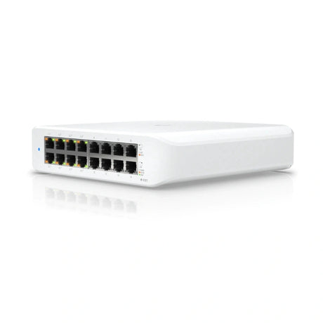 UniFi SWITCH 60W 16Ports: (8) GbE PoE+ (8) GbE Req: Cable Server 3200