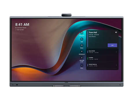 Yealink Pantalla colaborativa de 75” con Android integrado y funciones táctiles. - Gestion y Equipos (G&E)