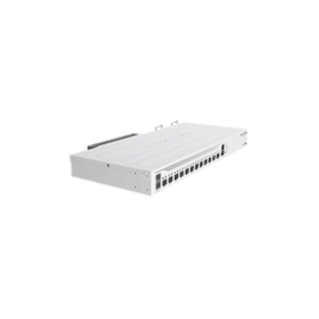 Router CCR2004 con 12 SFP+ 10G, 2 SFP28 25G y 1 Gigabit. CPU ARM 4 núcleos, 4GB RAM y RouterOS L6. Solución core para fibra y alta capacidad. - Gestion y Equipos (G&E)