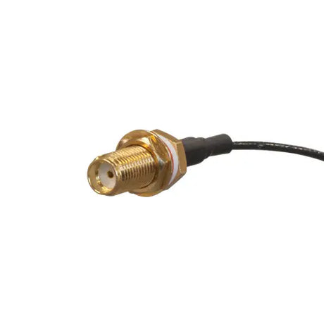 Pigtail MikroTik U.FL a SMA para conectar módulos inalámbricos a antenas externas. Solución compacta para equipos y gabinetes indoor/outdoor. - Gestion y Equipos (G&E)