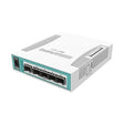 Cloud Router Switch con 5 SFP y 1 puerto combo Gigabit/SFP, RouterOS L5 y fuente incluida. Flexible para redes de fibra y agregación compacta.