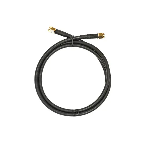 Cable adaptador SMA macho a SMA macho para antenas MikroTik, útil en instalaciones inalámbricas y LTE donde se requiere extensión o conexión RF confiable. - Gestion y Equipos (G&E)
