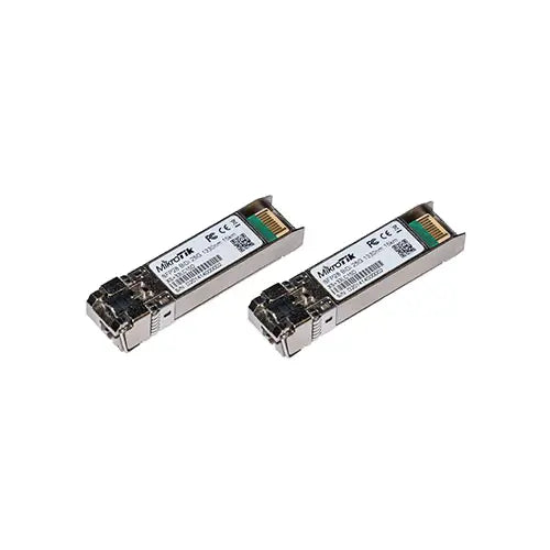 Transceptor SFP28 25G WDM, 1270/1330 nm, LC y alcance hasta 15 km. Par óptico para enlaces monomodo de alta capacidad.