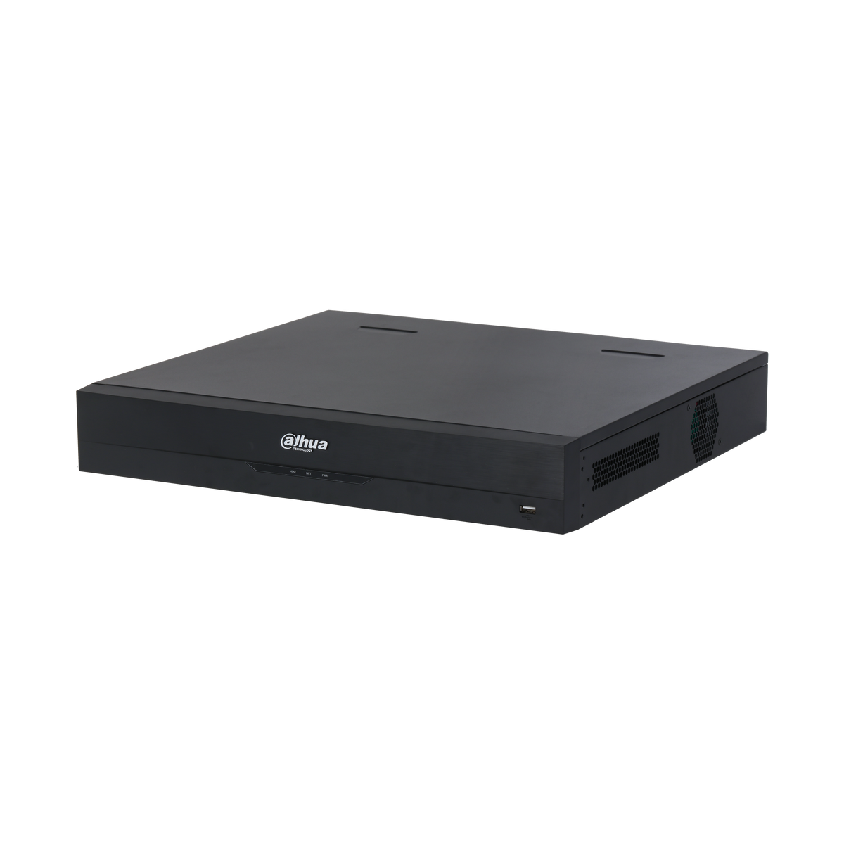 DHI-NVR5432-EI. NVR Dahua, 32 canales, 4 discos duros 2U Tecnologia WizSense, posee Deteccion de Rostro, Reconocimiento Facial, ANPR, Metadata.