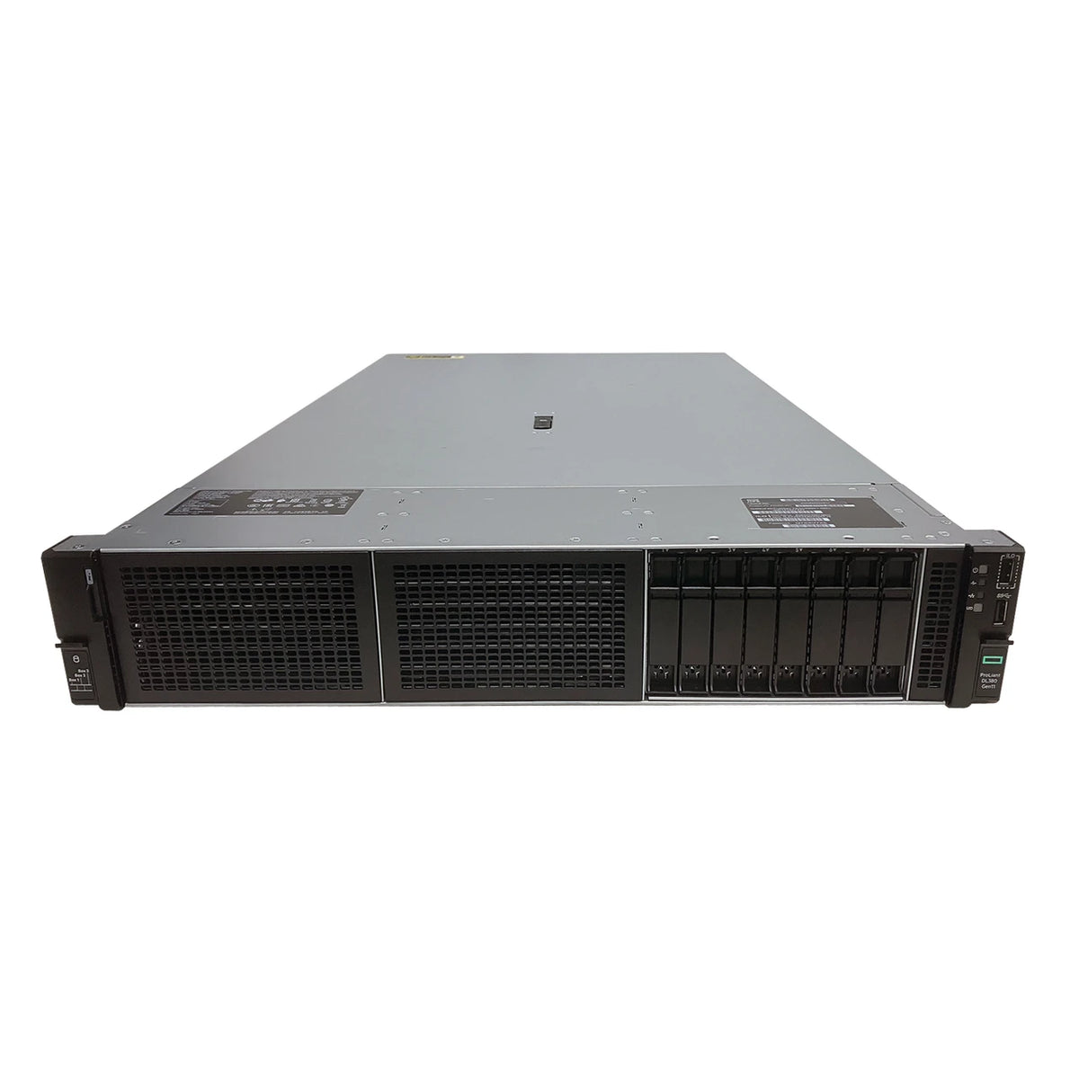 HPE ProLiant DL380 GEN11 8SSF 2 x Intel Xeon Silver 4510 768GB Ram DDR5, 02 x 240GB 2.5 SSD + 02 x 7.68TB 2.5 SSD (Nuevo) - Gestion y Equipos (G&E)