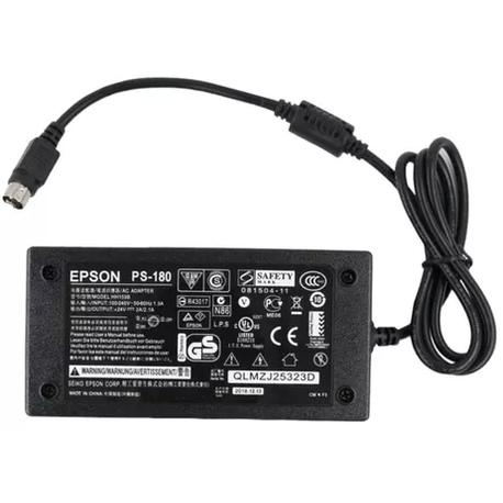 EPSON Fuente De Alimentación Epson PS-180 24V 3Pin Para Impresoras Model M159A - Gestion y Equipos (G&E)