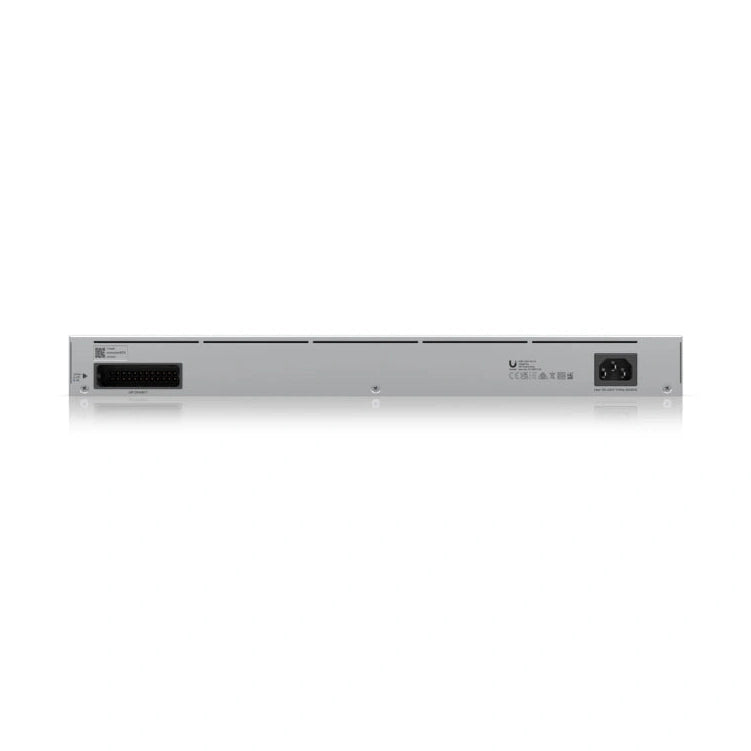 UniFi SWITCH 24Ports: (24) GbE (2)SFP+-10GbE L2/L3 Req: Cable Server 3200