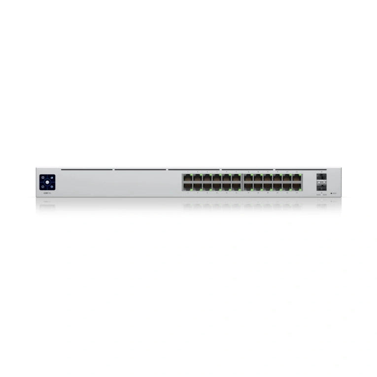 UniFi SWITCH 24Ports: (24) GbE (2)SFP+-10GbE L2/L3 Req: Cable Server 3200